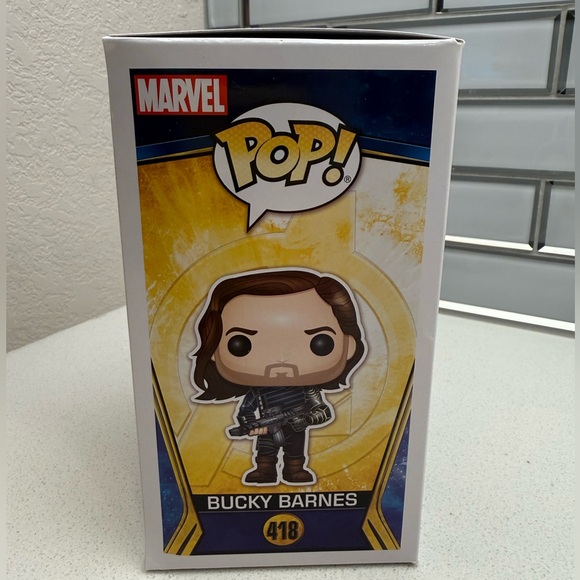 Funko Pop Marvel Avengers Infinity War Bucky Barnes Bobble-Head Figurine 418 - Picture 7 of 13